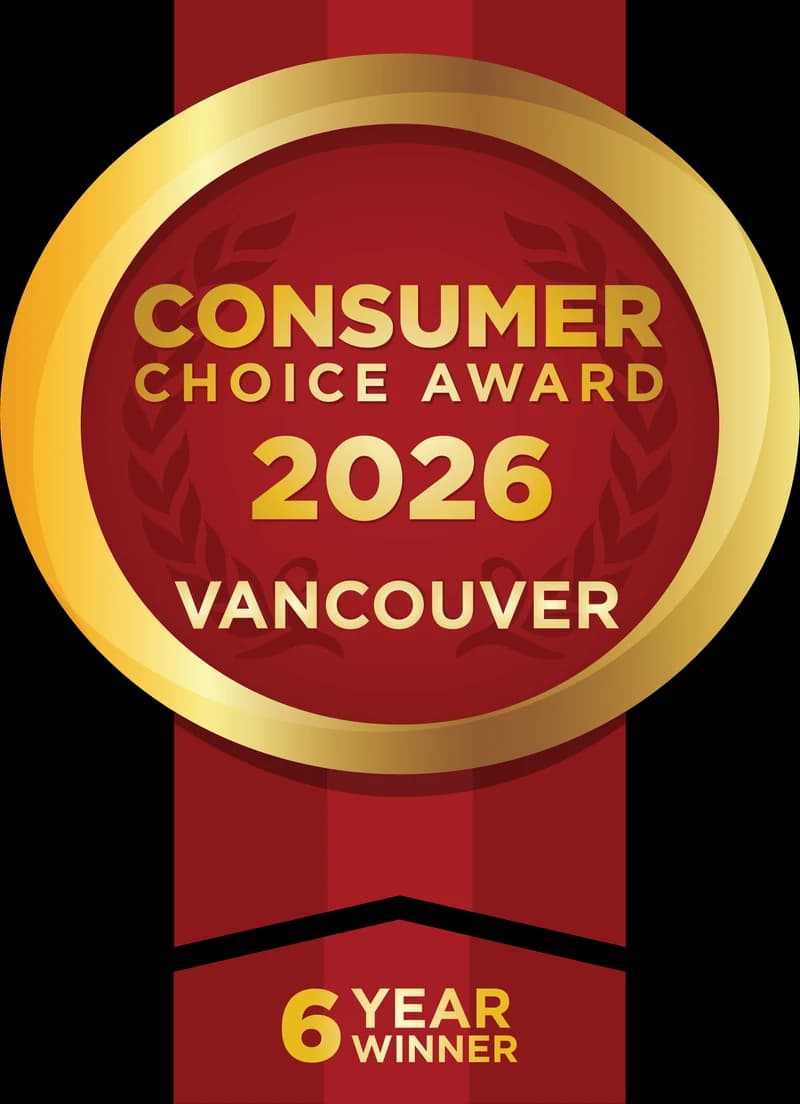 Consumer Choice Award Vancouver 2026 — seven-year winner